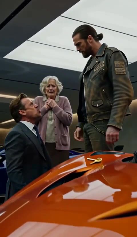 He Threatened My Grandmother, But Never Expected Her Biker Son To Appear!