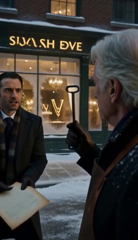 He Tried To Demolish My Shop On Christmas Eve, But He Didn't Know I Own The Whole Block