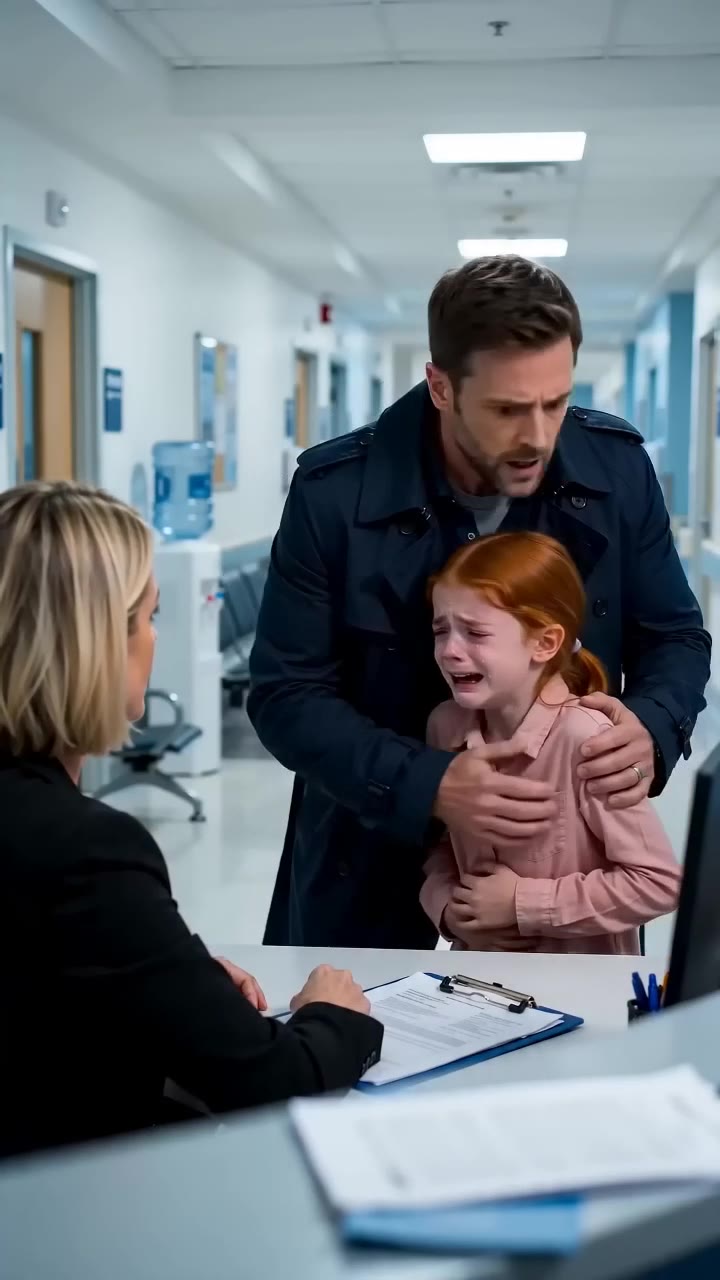 A Heartless Receptionist Refused to Help My Sick Daughter, Until She Saw My Face