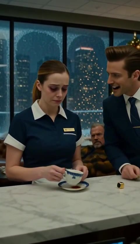 Hedge Fund Heir Humiliates Hospital Waitress, Then a Stranger Steps In