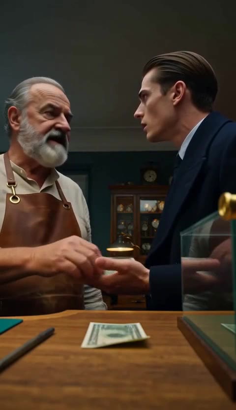 Héritier Arrogant Vente Montre Royale : Le Maître Horloger Révèle un Passé Choquant