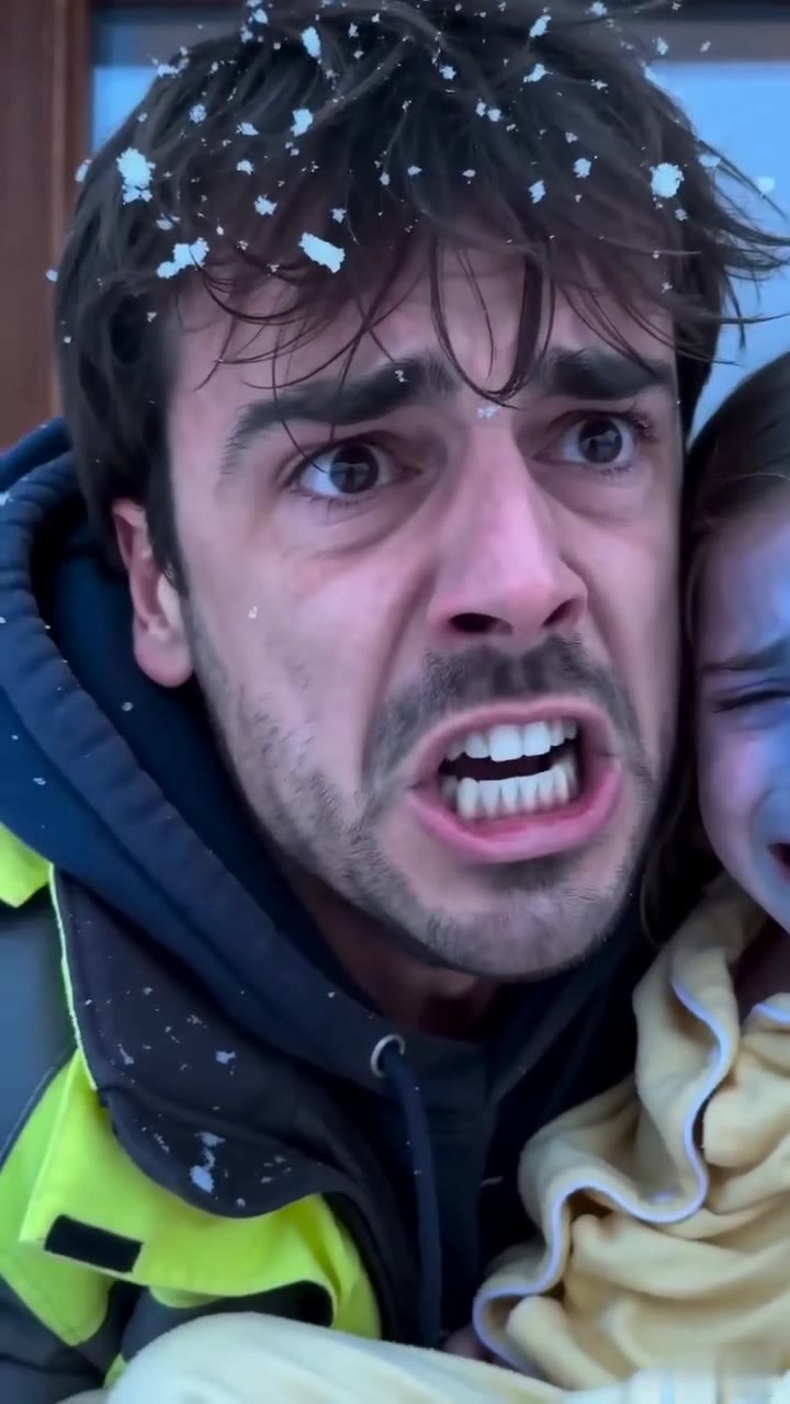 Encontré a mi hija congelándose en la nieve mientras su madre hacía algo imperdonable