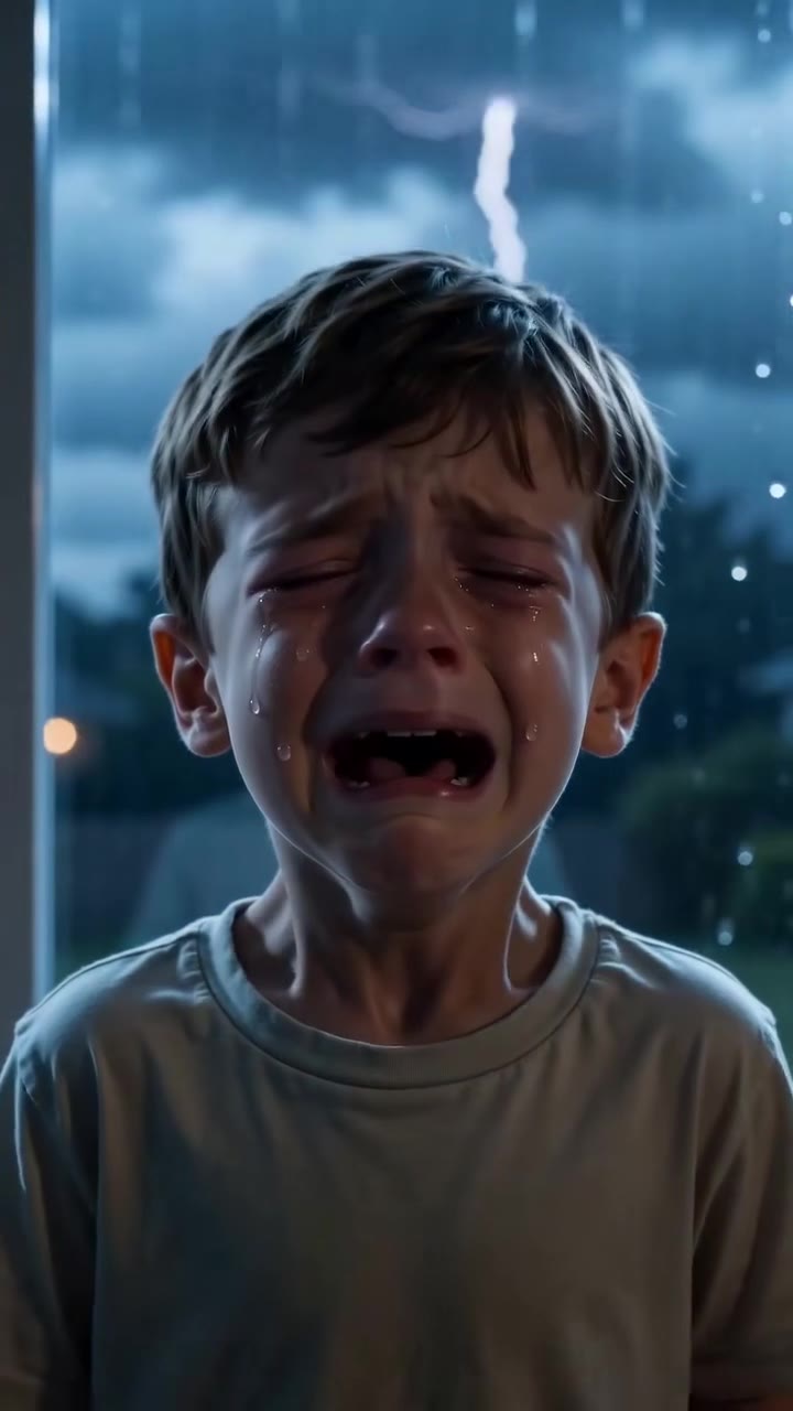 Encontré a mi hijo bajo la tormenta mientras mi esposa estaba con otro hombre