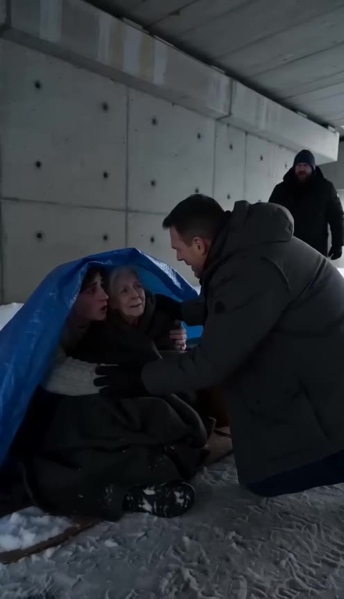 A Homeless Boy Gave His Only Coat to an Elderly Woman, Unlocking a Family Secret