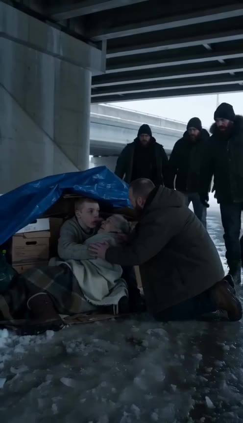 A Homeless Boy Gave His Only Coat to a Freezing Elderly Woman