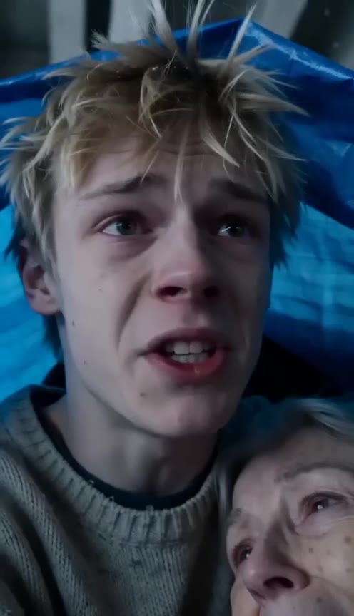 A Homeless Boy Saved a Freezing Elderly Woman, Unlocking a Shocking Family Secret