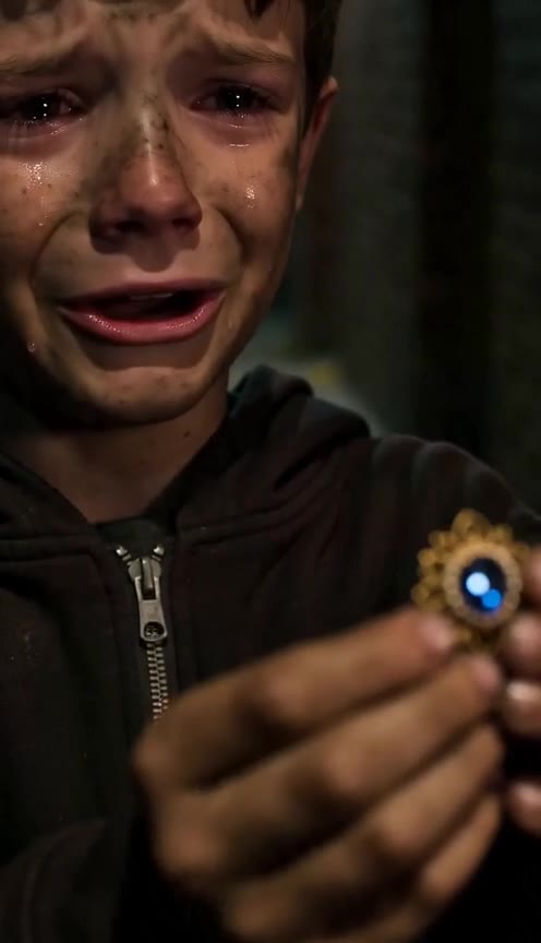 A Homeless Boy Stopped Me in a Dark Alley Holding My Late Mother’s Unique Pin