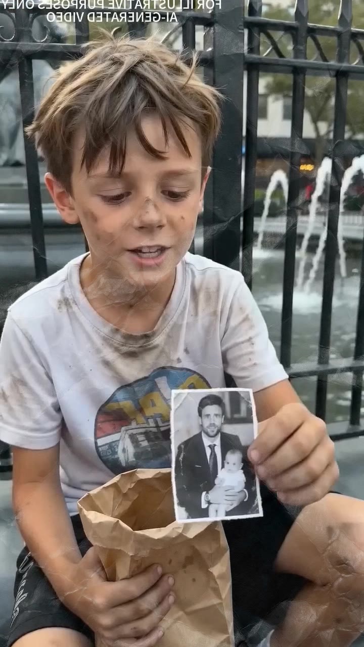 A Homeless Boy Handed My Husband a Torn Photo, Revealing a Shocking Truth