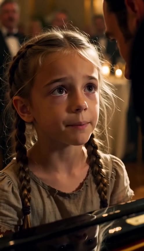 A Homeless Girl Played a Song for Food, Unveiling a Billionaire's Long-Lost Family Secret