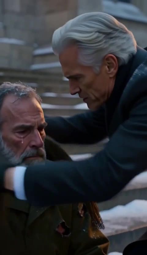 Homeless Veteran Humiliated by Banker, Then Billionaire Steps In