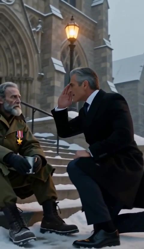 Homeless Veteran Spit On By Banker — Billionaire's Brutal Revenge Shocks The City!