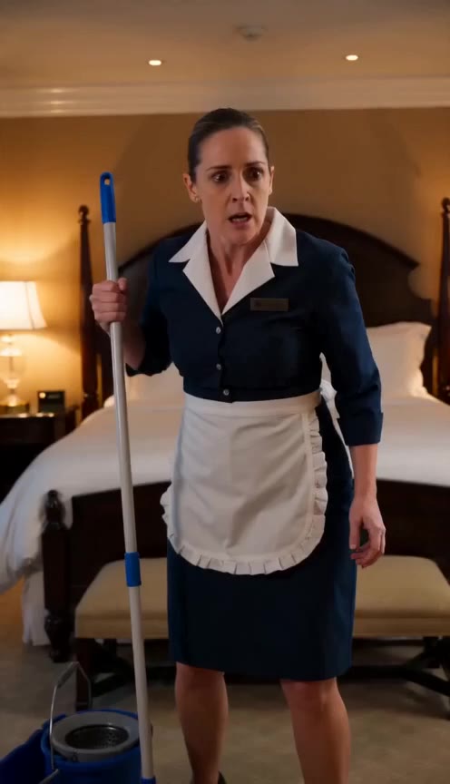 The Hotel Maid Who Risked Everything to Save a Terrified Stranger from Her Husband