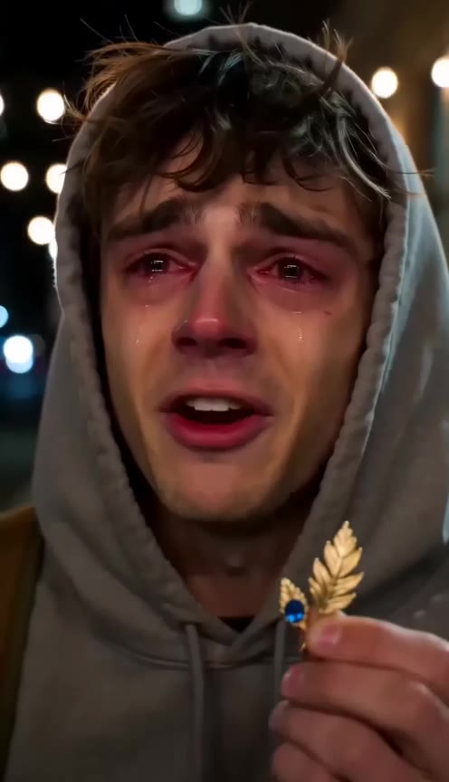 How a Stranger's Golden Leaf Pin Revealed a Decades-Old Secret on a Rainy Night