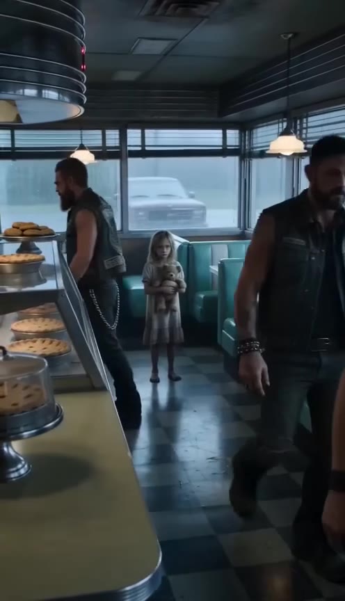 How a Silent Little Girl in a Diner Changed Four Tough Bikers Forever