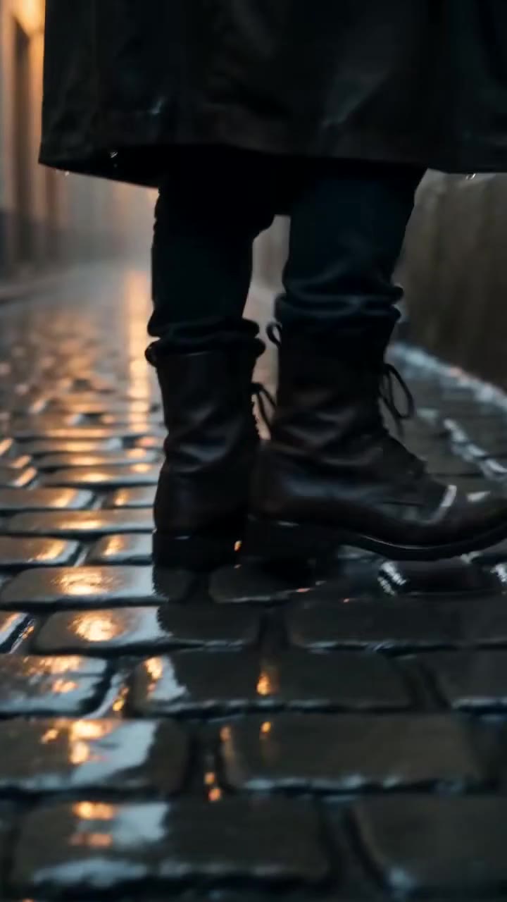 Huía sin rumbo bajo la lluvia hasta que un motero detuvo mi camino