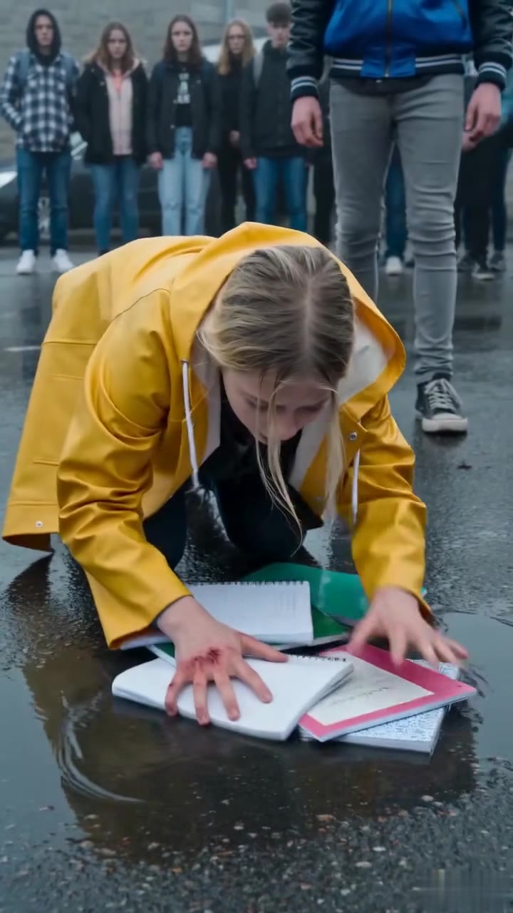 Humiliée par son ex devant le lycée, elle trouve un protecteur inattendu