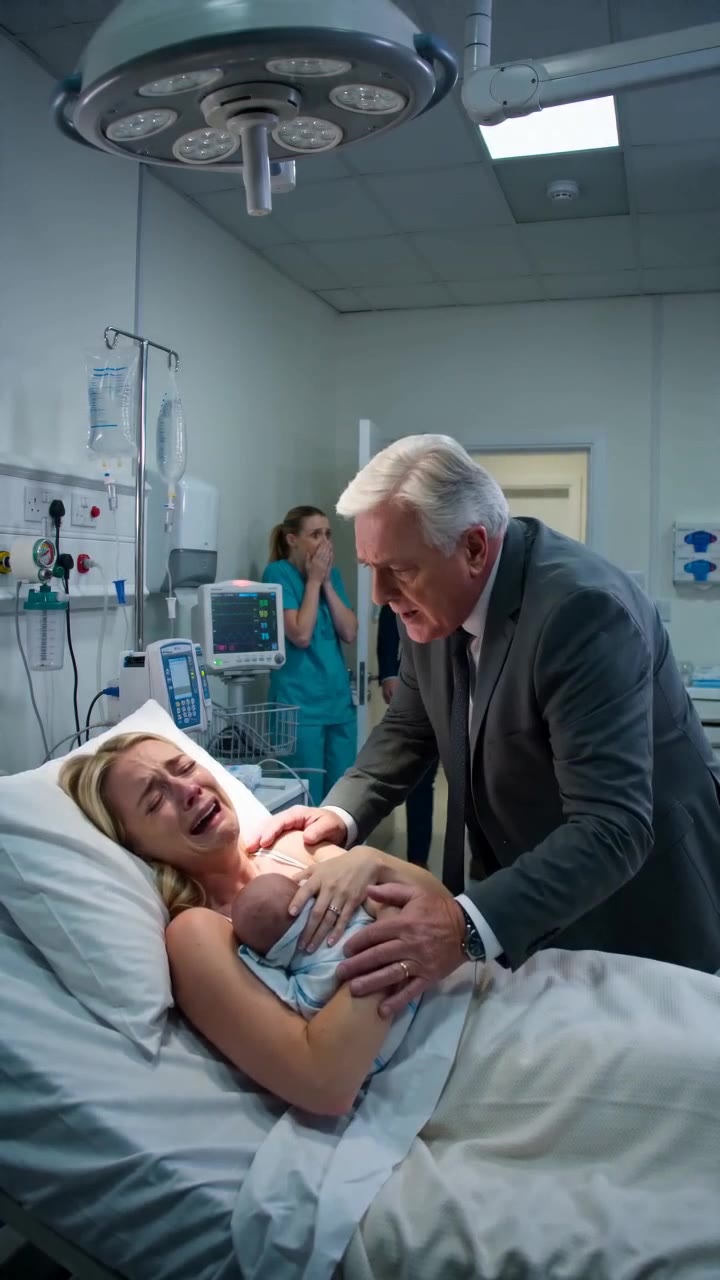 My Husband Attacked Me in the Maternity Ward until a Stranger Stepped In