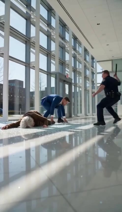 He Attacked a Fragile Elderly Woman in Public, but the Truth Shocked the Police