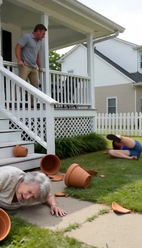 Husband Framed Me for Pushing His Mother, But a Hidden Camera Exposed Him