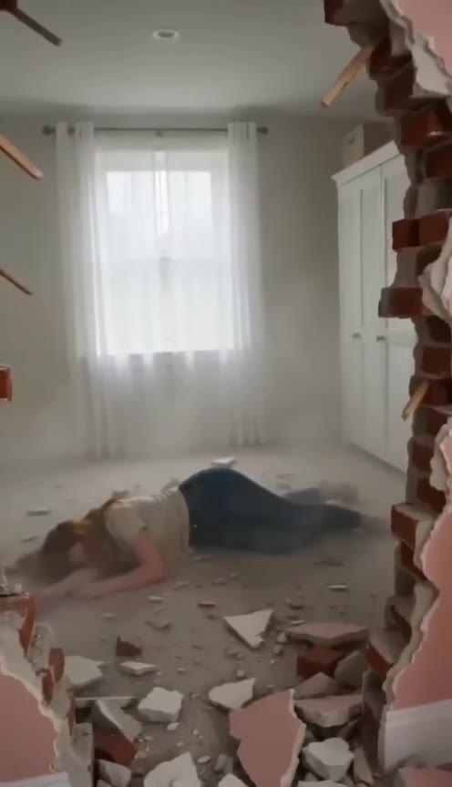 My Husband Kicked Me to Protect His Mother, Then He Saw the Nanny Cam