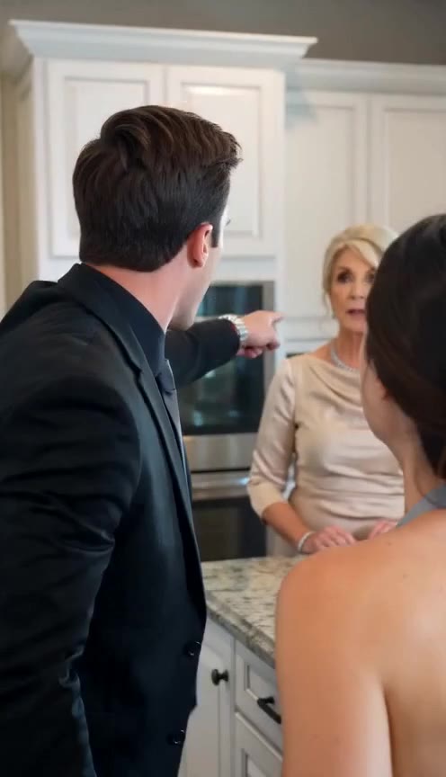 My Husband Kicked His Wealthy Mother Out After Finding Me Crying in the Kitchen
