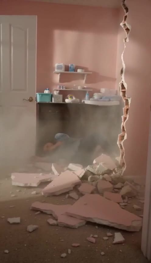 My Husband Kicked Me to Protect Our Baby, But the Broken Wall Revealed a Secret