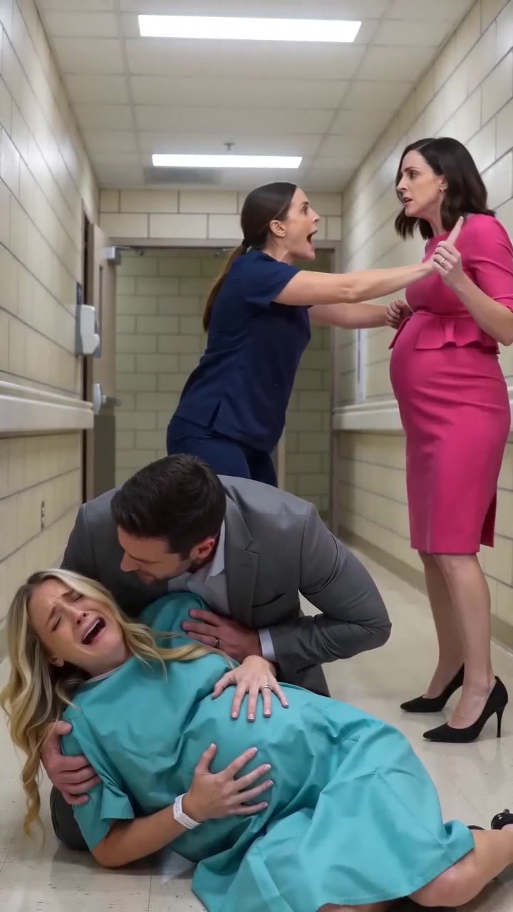 A Husband Rescues His Pregnant Wife After His Jealous Sister Attacks Her in the Hospital