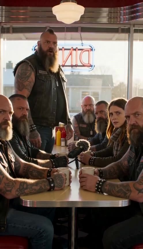 I Begged Rough Bikers to Pretend to Be My Sons to Escape My Powerful Ex