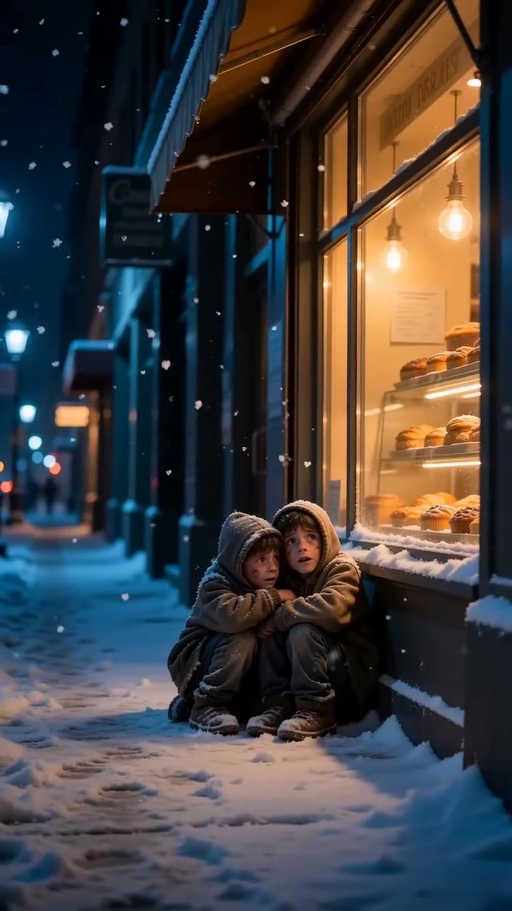 I Fed Two Shivering Kids in the Snow and Recognized a Family Locket