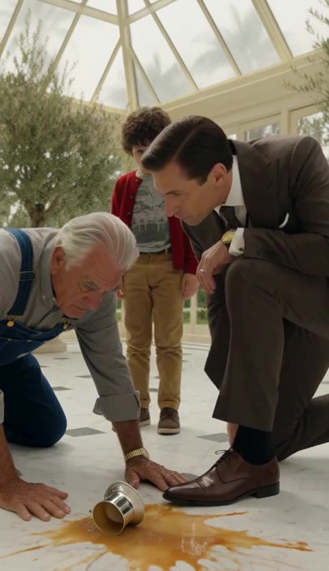The Janitor Who Made a Cruel Manager Kneel: A 6-Year-Old's Tears Revealed a Billionaire's Secret