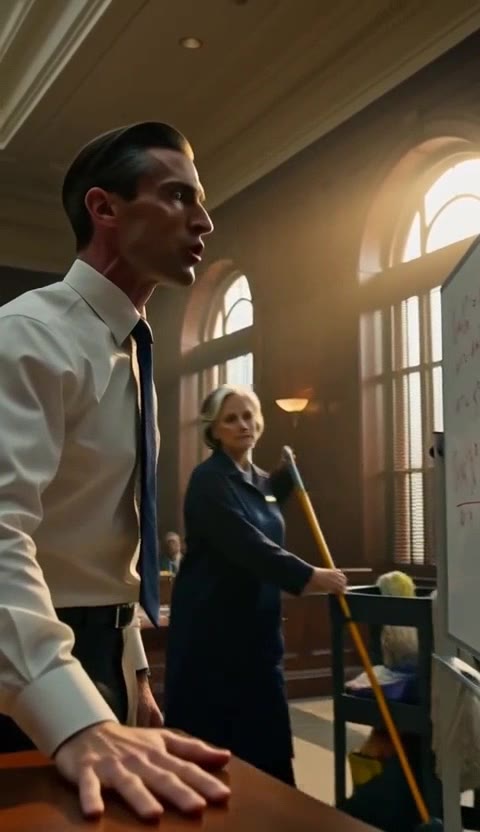 Janitor Corrects Genius Astrophysicist's Equations In Courtroom – The Shocking Truth Revealed!