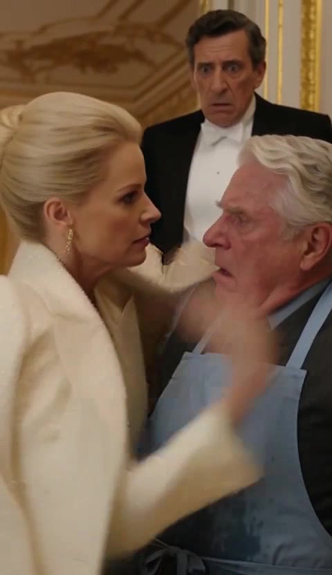 The Janitor Father Was Mopping the Ballroom Floor When the New Ceo Walked In — He Froze at Her Face