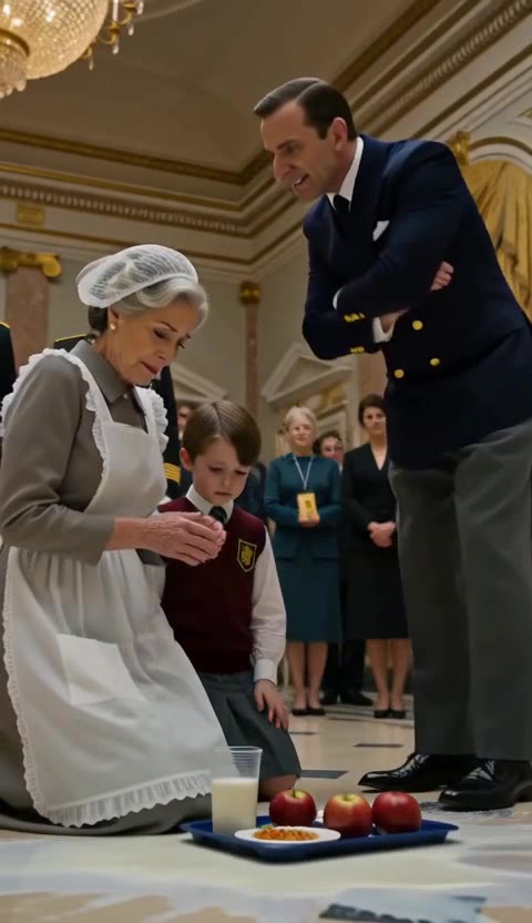 The Janitor's Grandson Exposed the School Bursar's Cruelty—Until the General Walked In