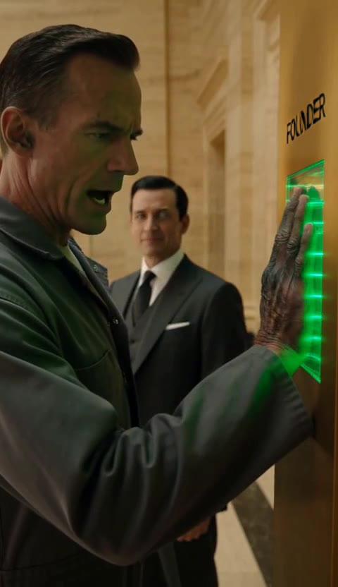 The Janitor Pressed His Greasy Palm on the Gold Scanner — Then the Whole Building Went Silent