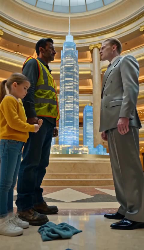 The Janitor Pressed His Palm on the Gold Scanner — Then the Whole Building Knew He Owned It