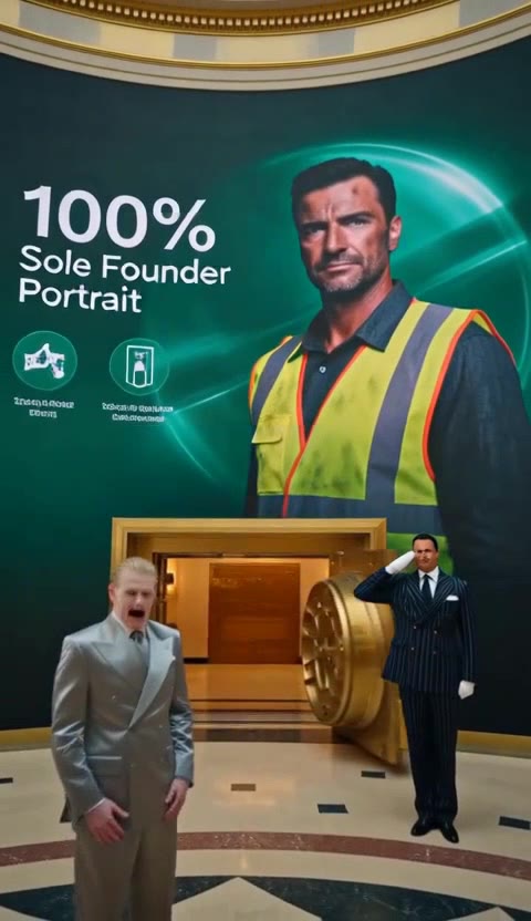 The Janitor Pressed His Palm on the Gold Scanner — Then the Whole Building Knew He Owned It