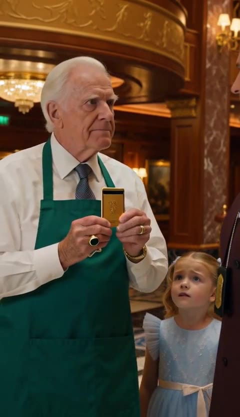 The Janitor Pulled Out a Gold Card, and the Manager's Smile Died Instantly