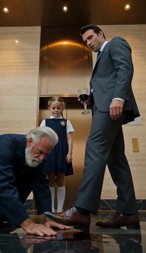 He Made the Janitor Kneel for a Spilled Drink—Then the Janitor Revealed the Ring That Ended His Career