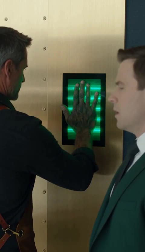 The Janitor's Son Spoke Up — Then His Father Pressed His Palm on the Founder's Scanner