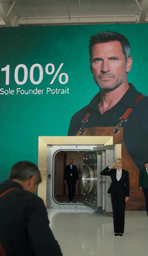 The Janitor's Son Spoke Up — Then His Father Pressed His Palm on the Founder's Scanner
