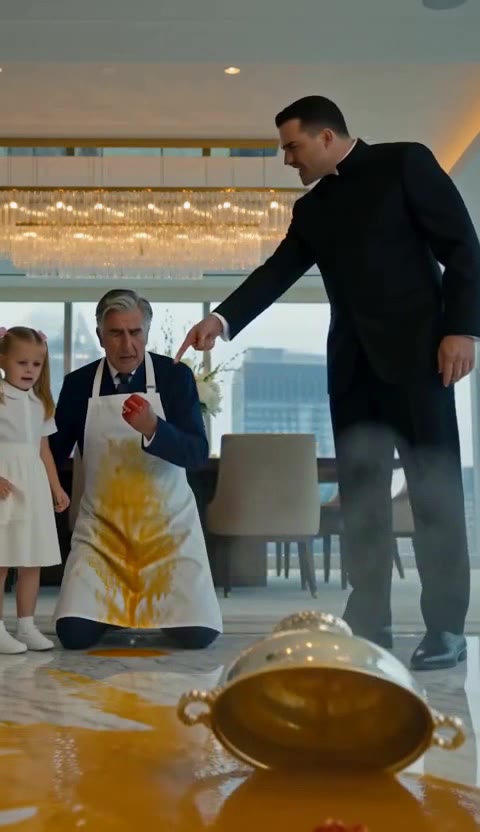The Janitor’s Daughter Saw Her Father Humiliated—Then the CEO Walked In