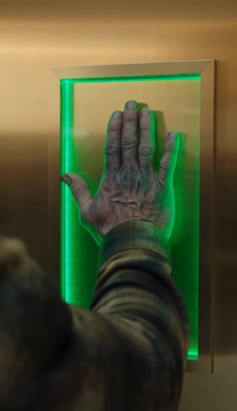 The Janitor's Son Defended His Father—Then the Biometric Wall Turned Emerald Green