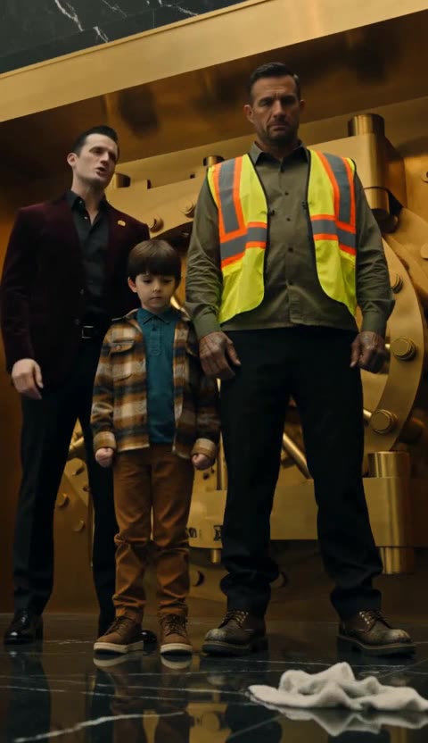 The Janitor's Son Stood Up to a Bully — Then Dad Pressed His Palm on the Gold Vault Scanner