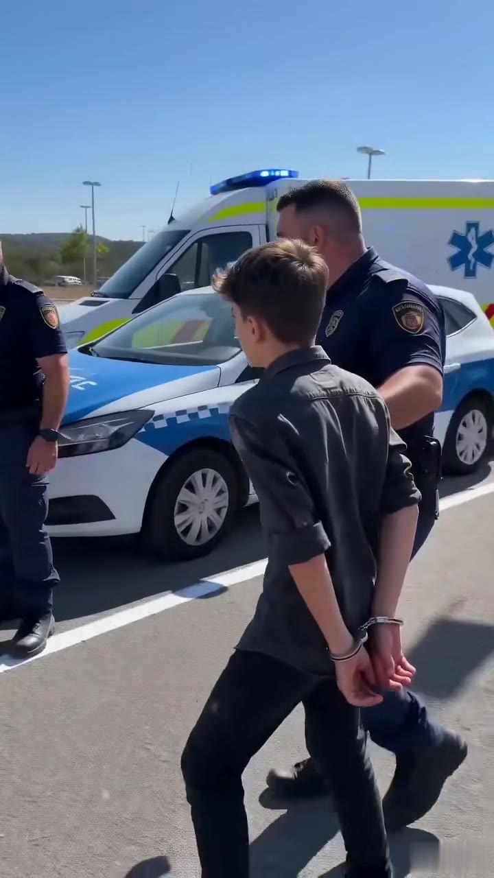 Un joven es arrestado por salvar a un hombre atrapado en un coche