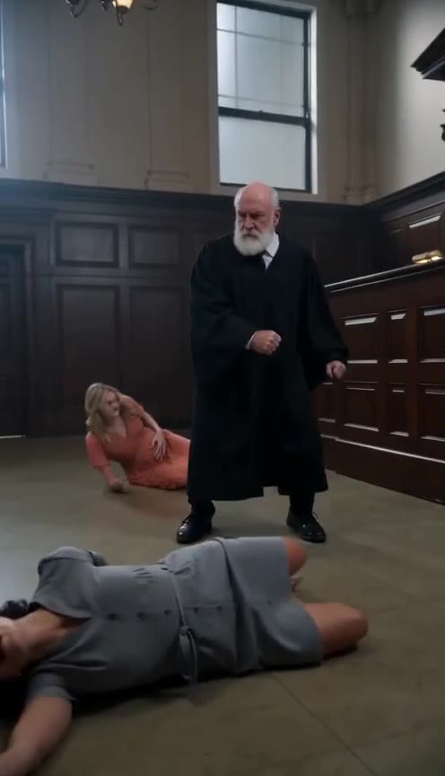 A Judge's Flying Kick Saved My Pregnant Wife From a Vengeful Courtroom Attack