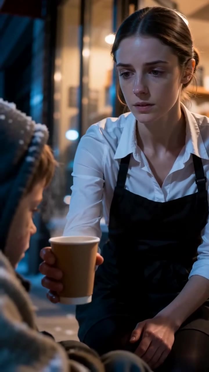 A Kind Waitress Fed Two Freezing Orphans, Unlocking a Secret That Changed Their Lives Forever