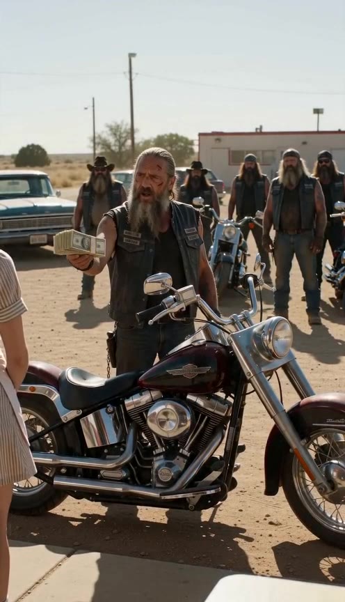 A Kind Waitress Fed a Rugged Biker, and His Return Changed Her Life Forever