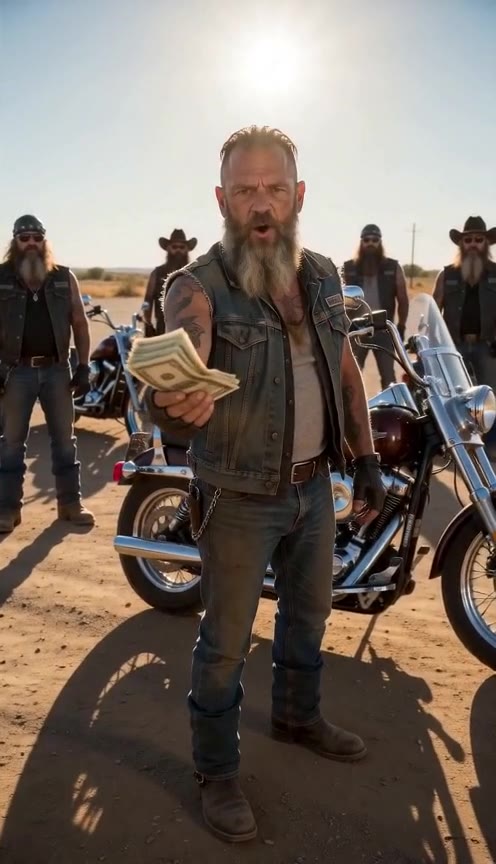 A Kind Waitress Fed a Rugged Biker, Never Expecting His Life-Changing Return