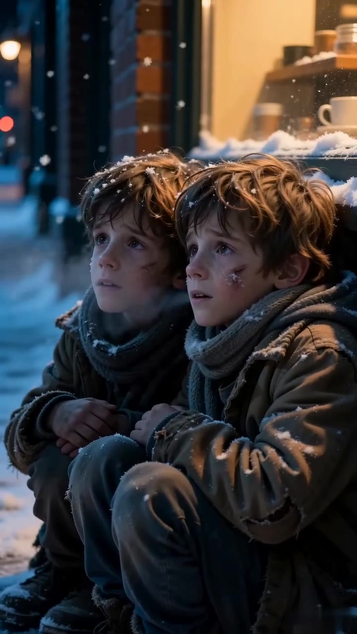 A Kind Waitress Saved Two Freezing Orphans and Discovered a Shocking Family Secret
