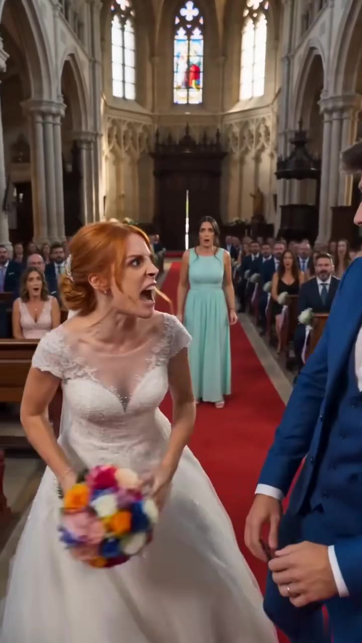 La boda que terminó en batalla campal por un secreto imperdonable en el altar